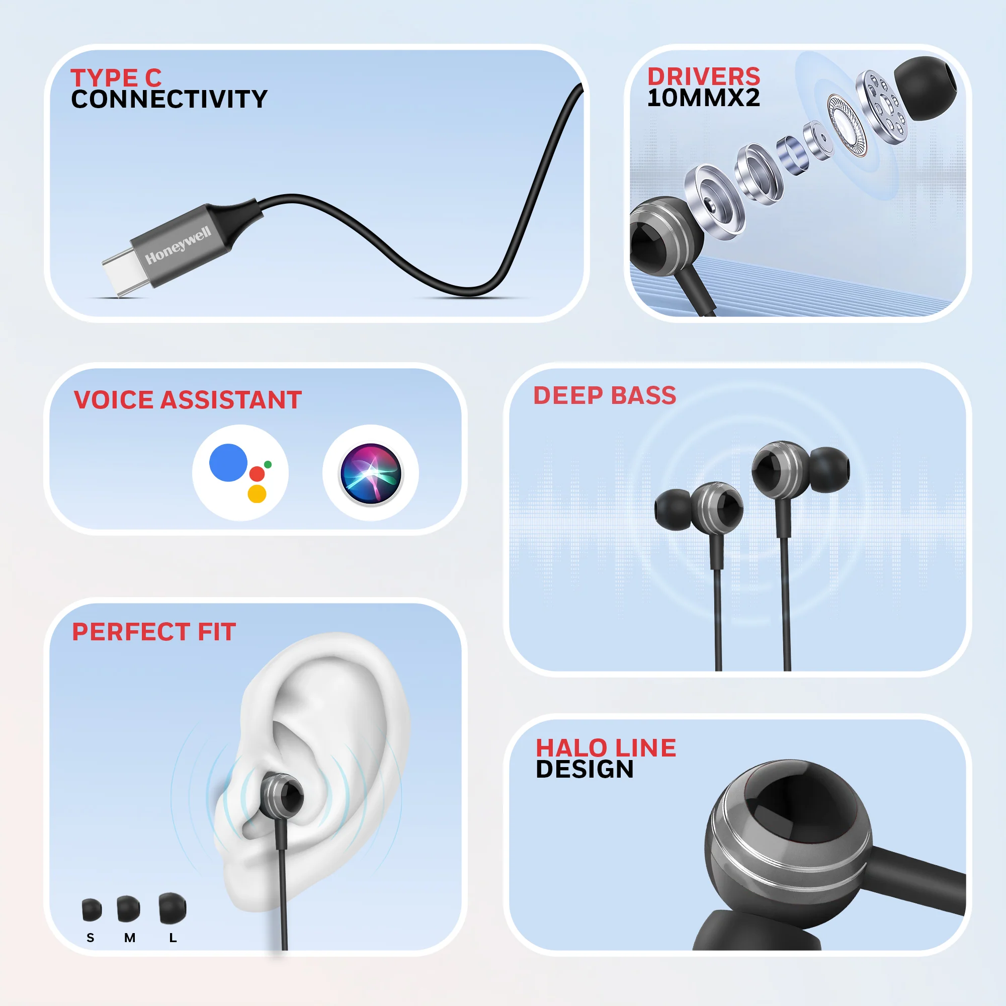 Suono P70 Wired Earphones - Image 2