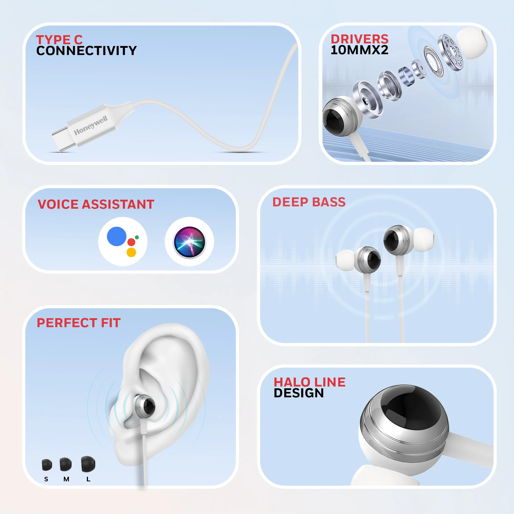 Suono P70 Wired Earphones - Image 2