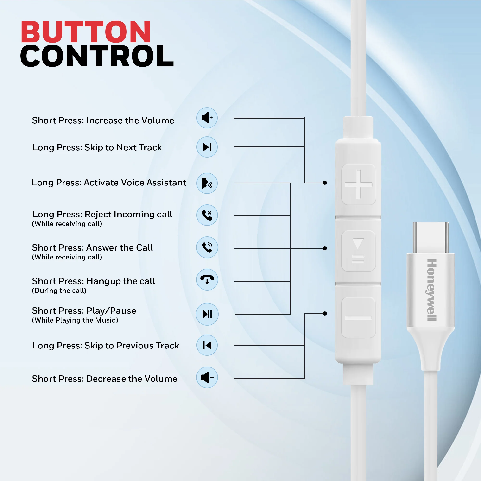 Suono P70 Wired Earphones - Image 6