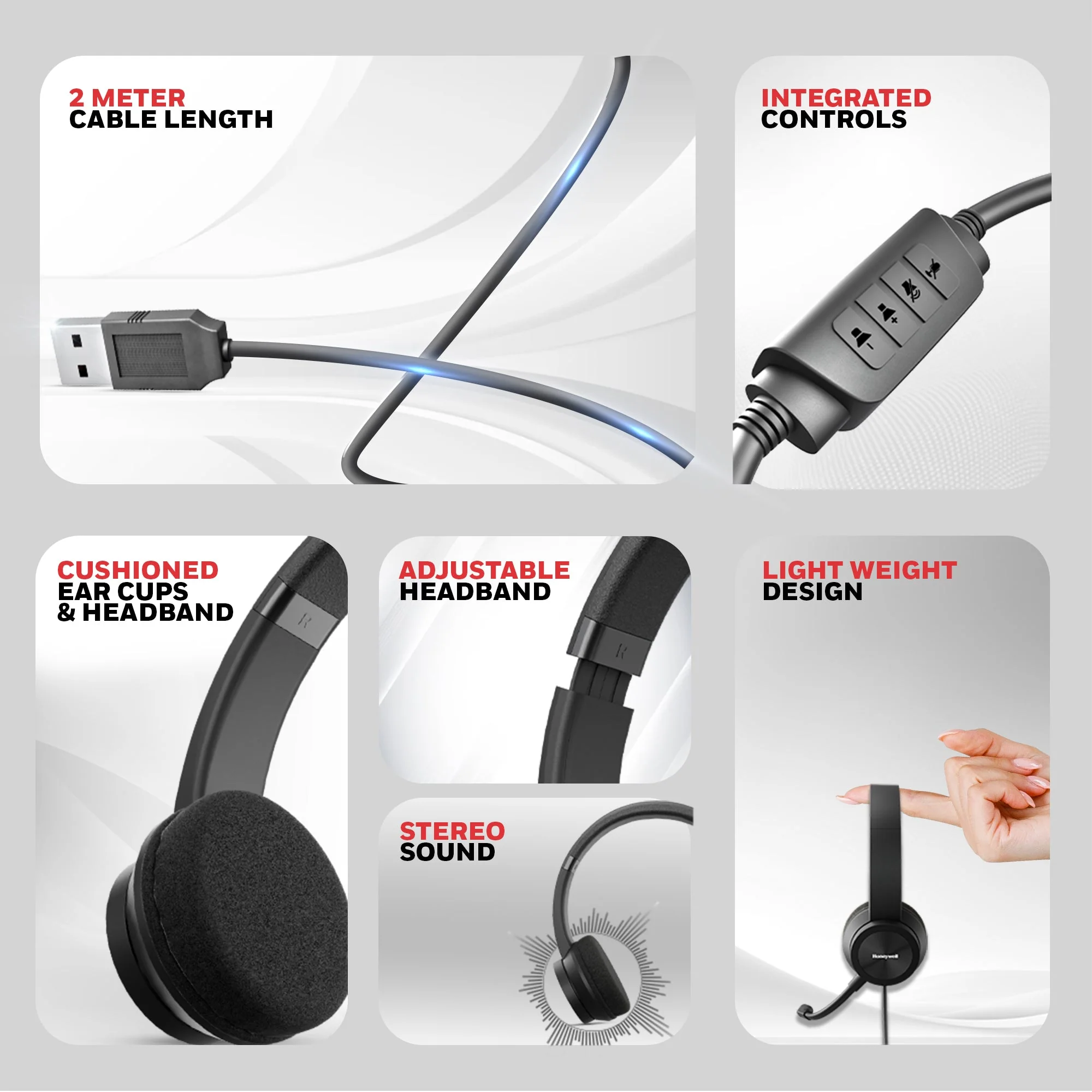 Trueno U30 Wired Headphones - Image 6