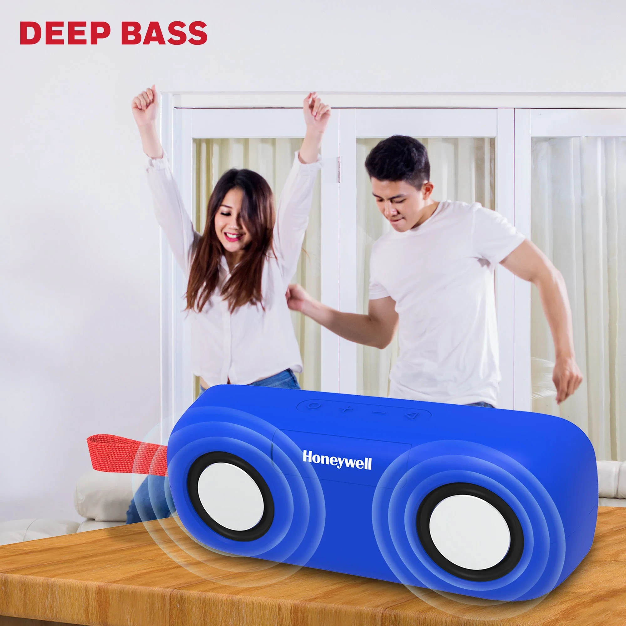 Trueno U300 Bluetooth Speaker - Blue - Image 6