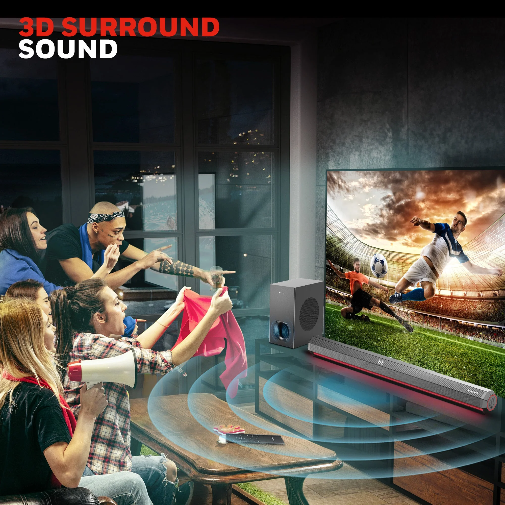 Trueno U4000 Soundbar - 240W - Image 2