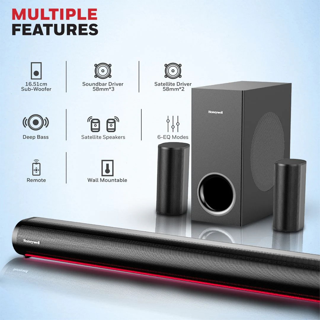Trueno U7000 Soundbar- 500W - Image 6