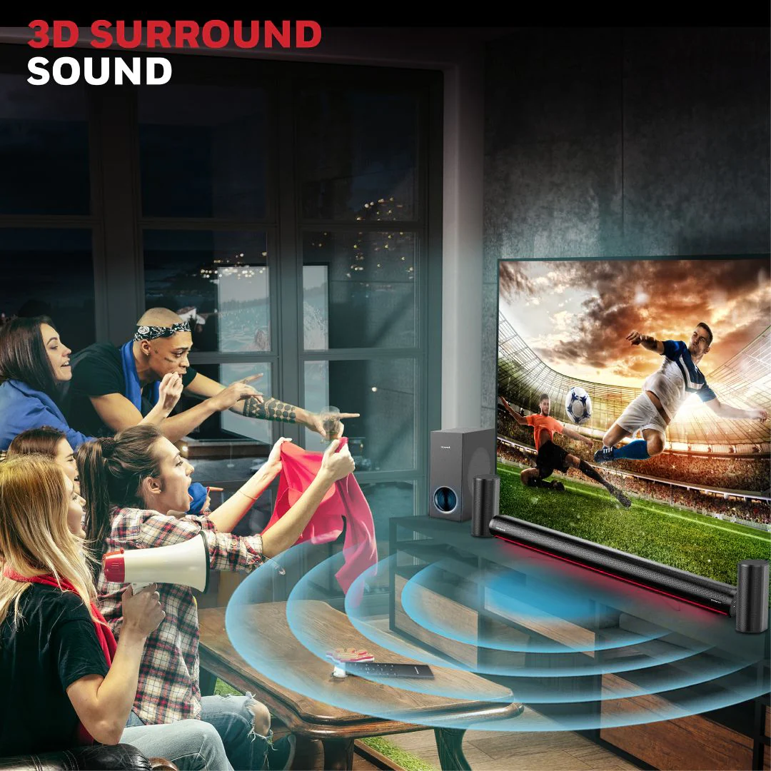 Trueno U7000 Soundbar- 500W - Image 9