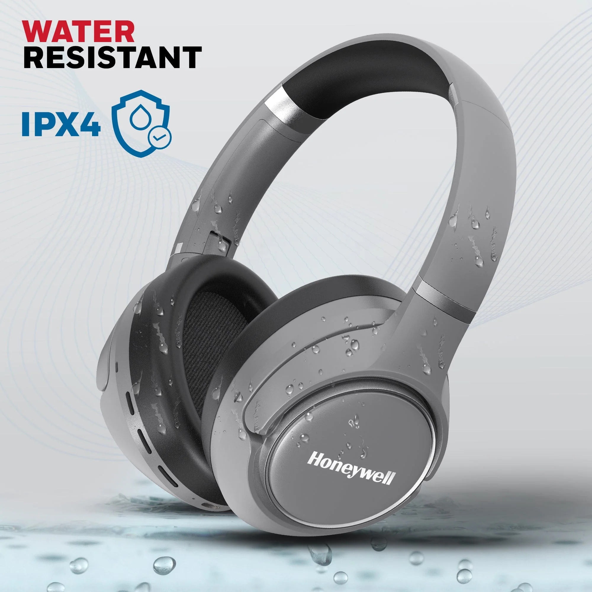 Trueno U20 ANC Bluetooth Headphones-Grey - Image 11