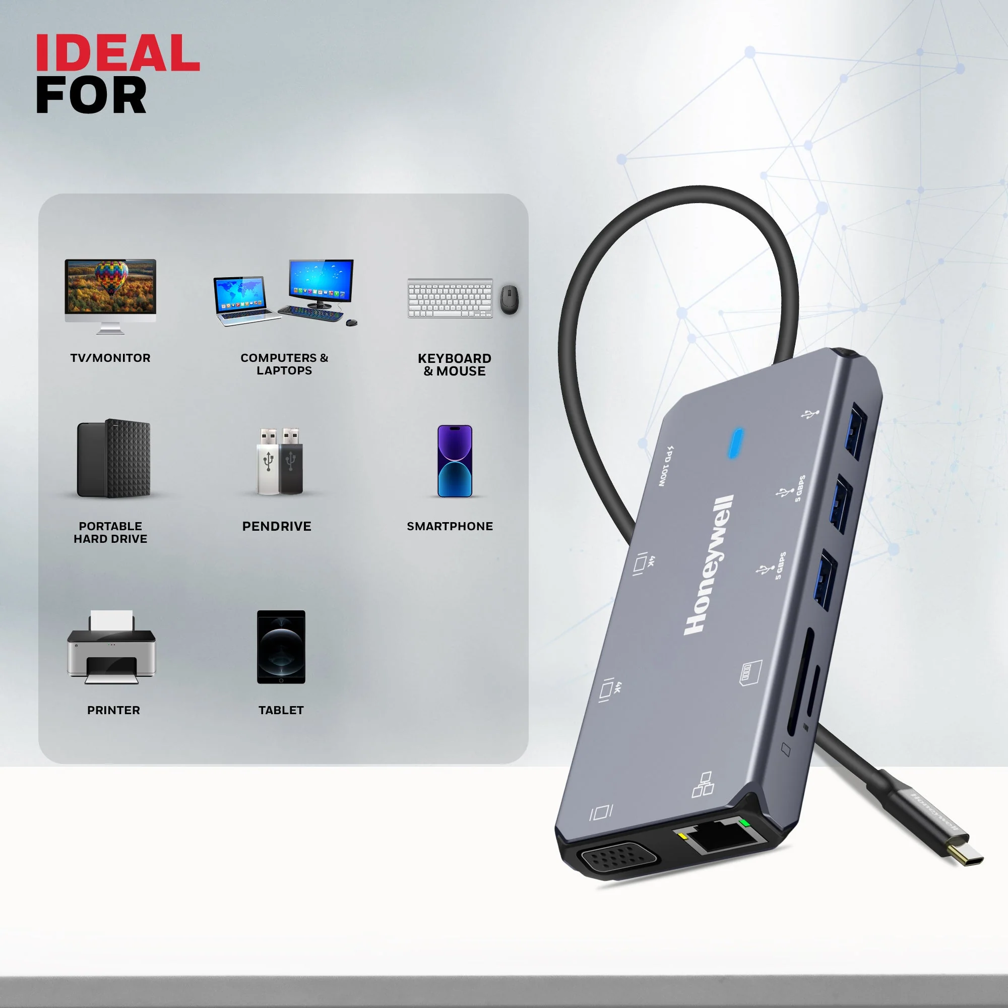 Type C Docking Station - 10 in 1 - Image 6