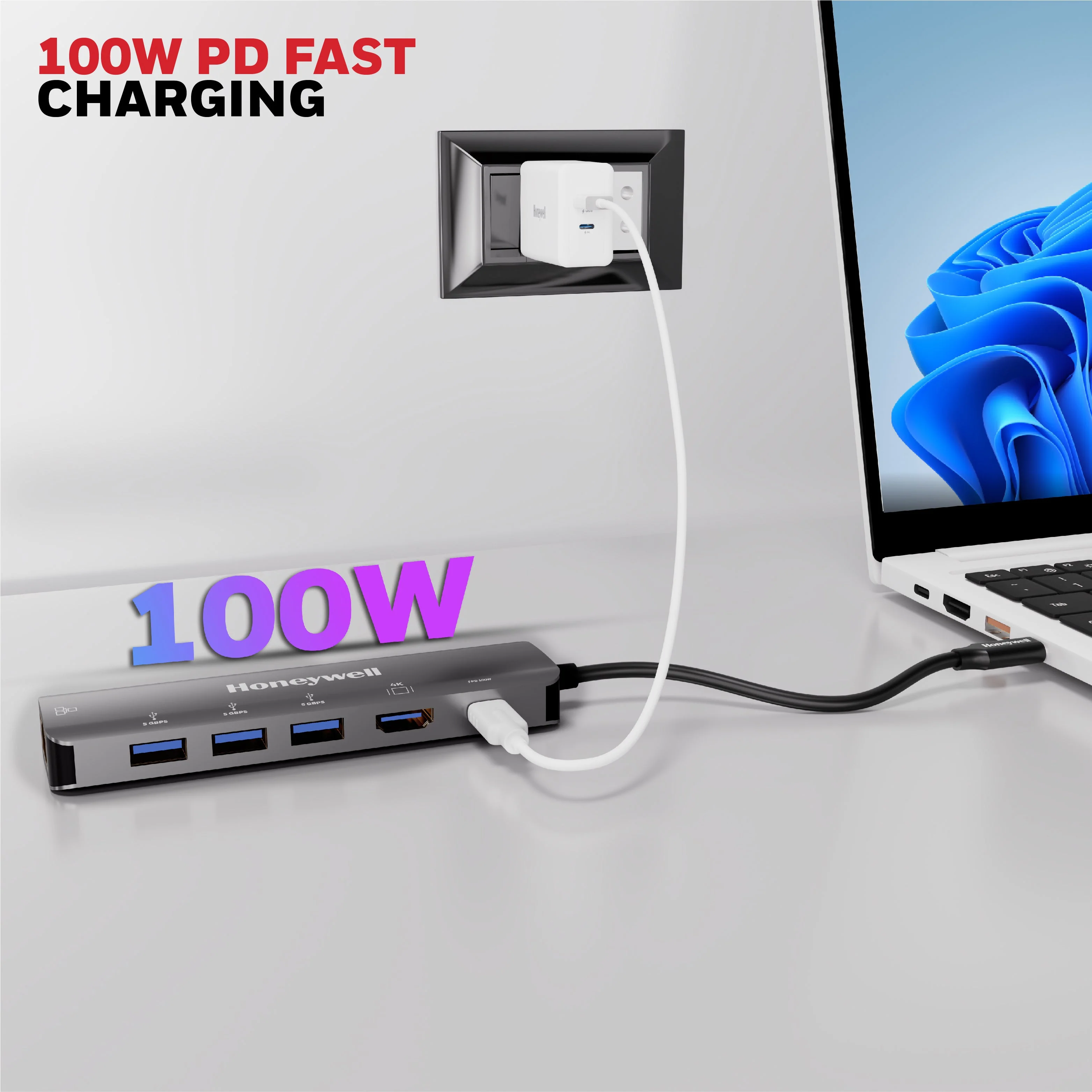 Type C Docking Station - 6 in 1 - Image 5