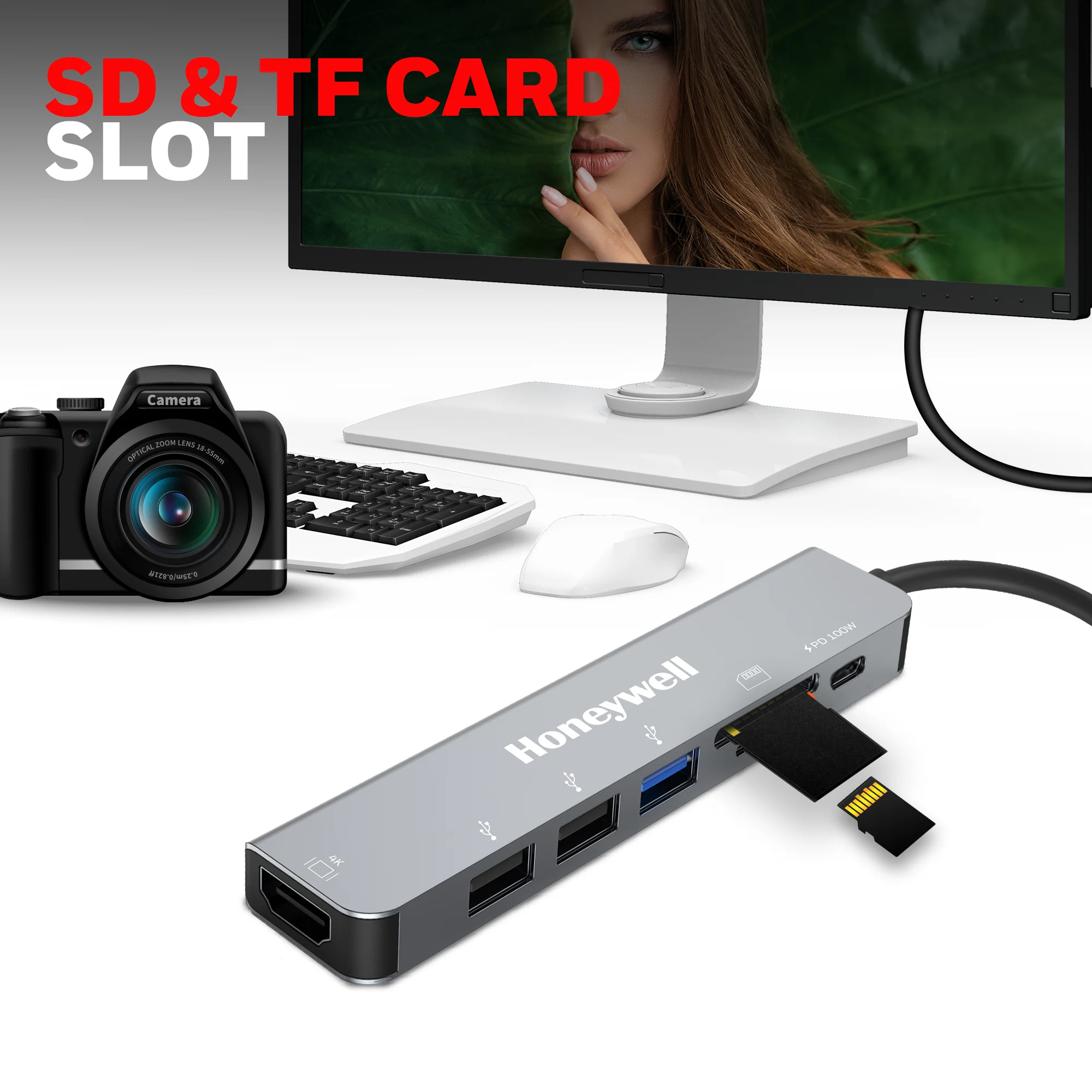 Type C Docking Station - 7 in 1 - Image 3