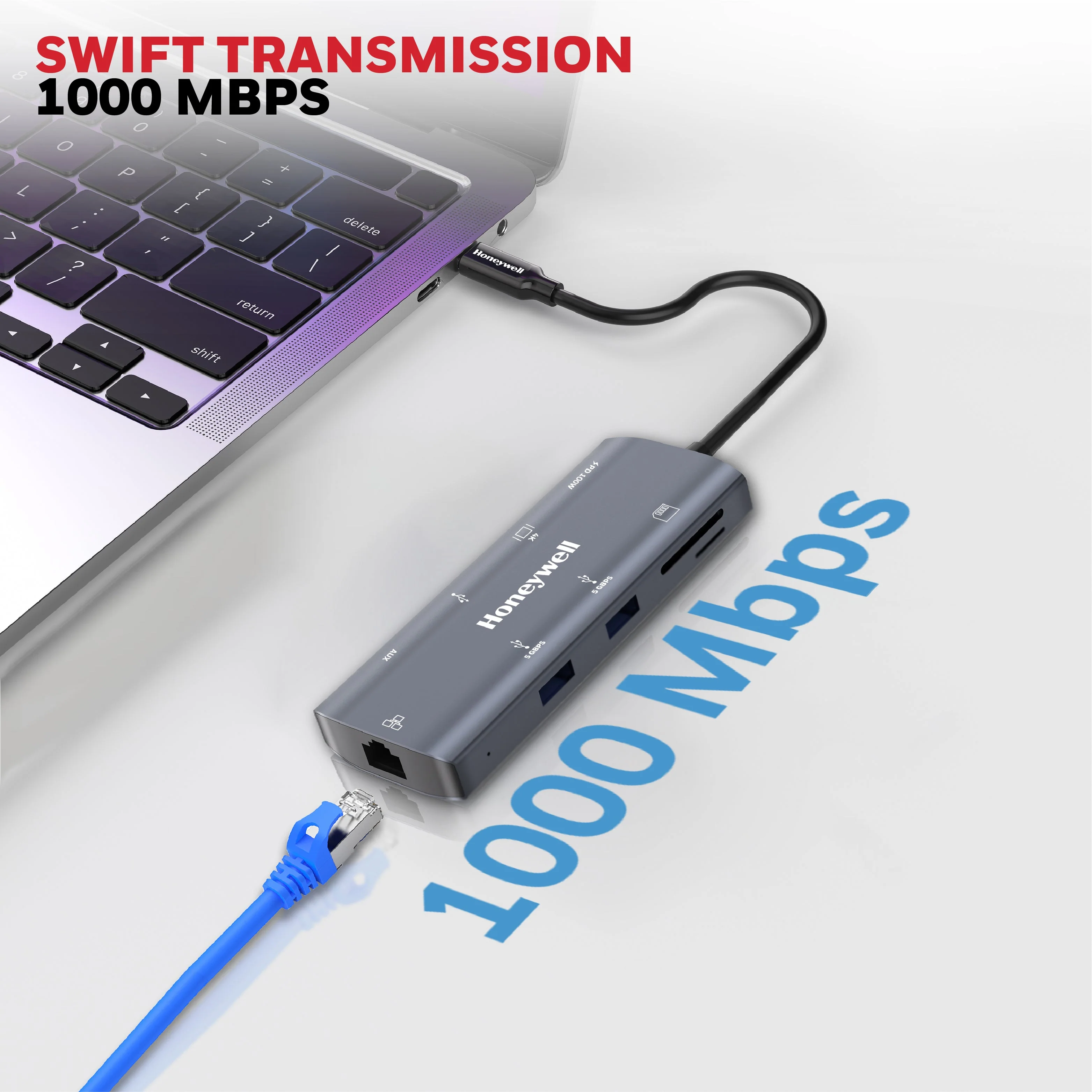 Type C Docking Station - 9 in 1 - Image 2