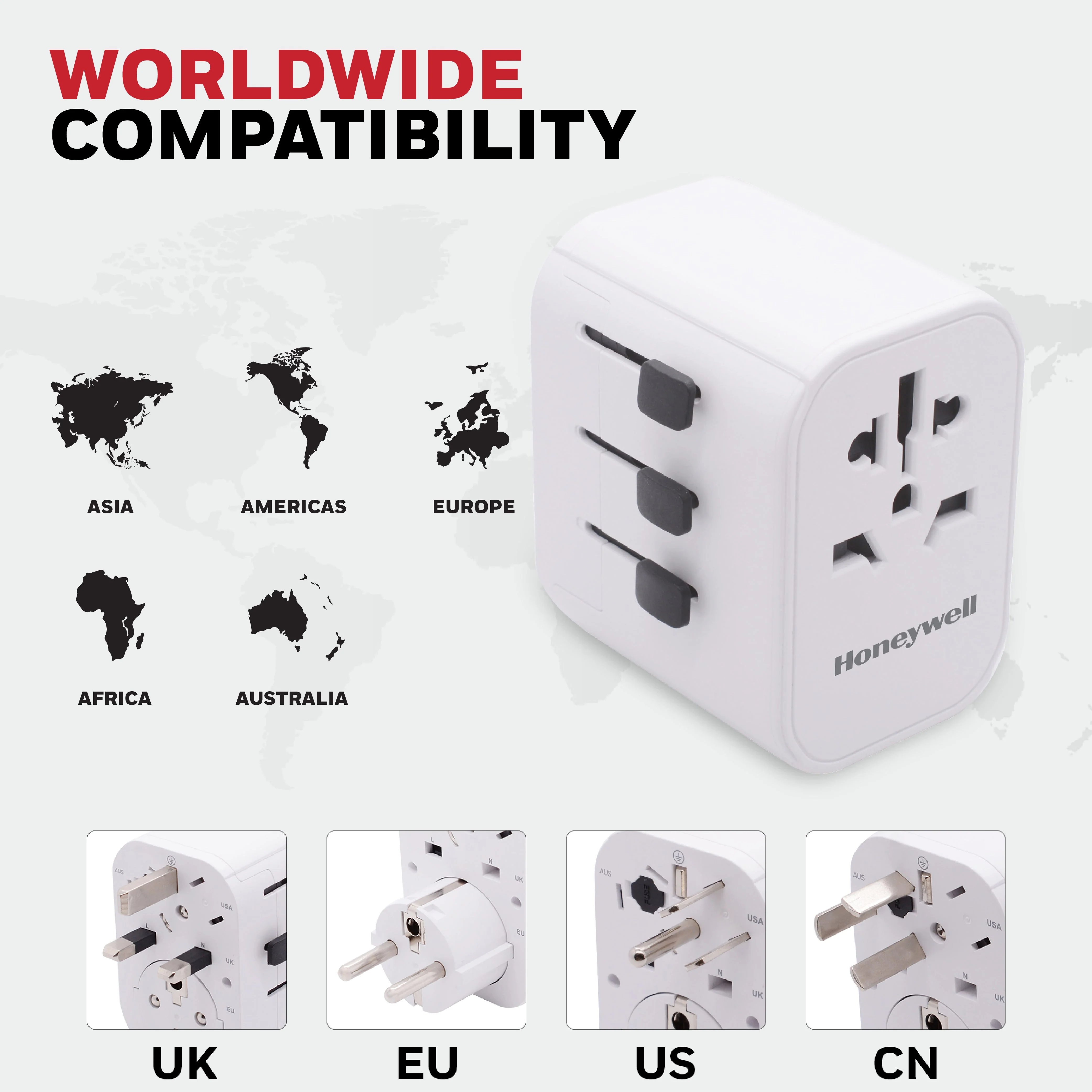 Universal World Travel Adapter - Image 3