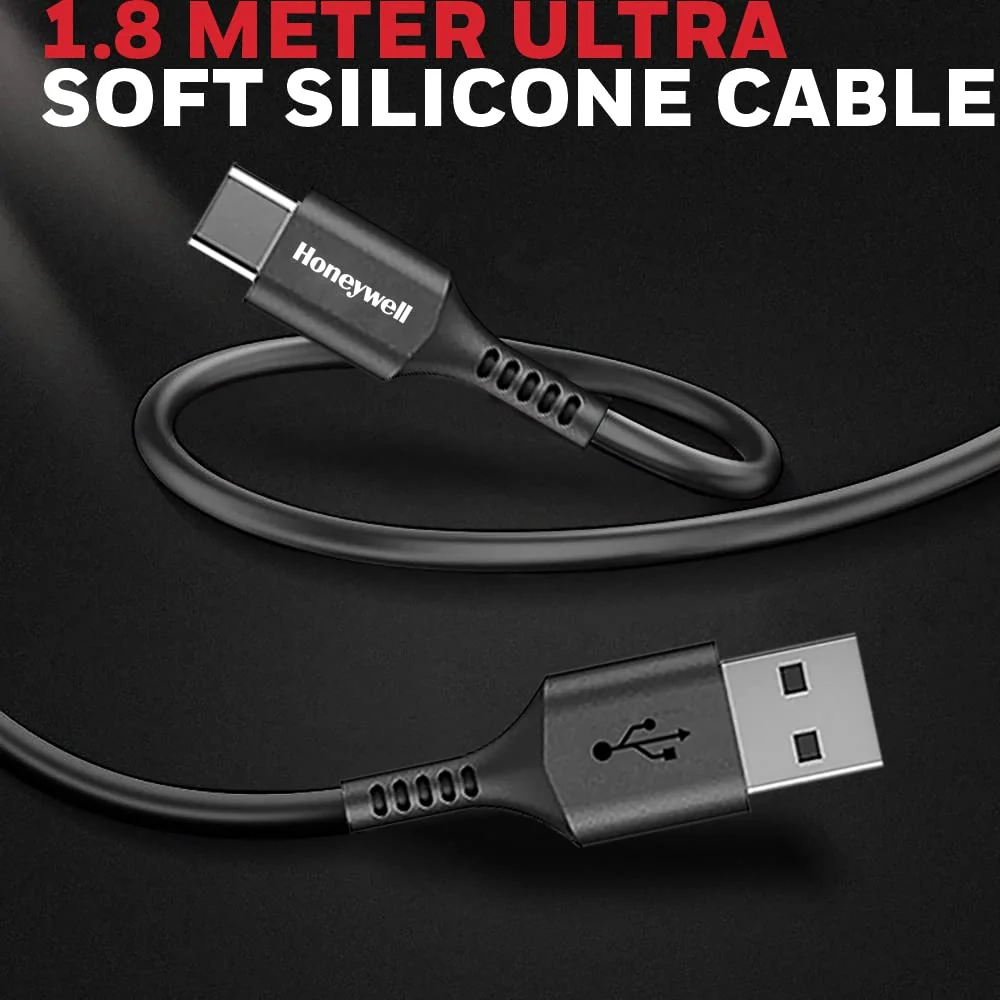 USB 2.0 to Type C cable 1.8Mtr - Black - Image 12