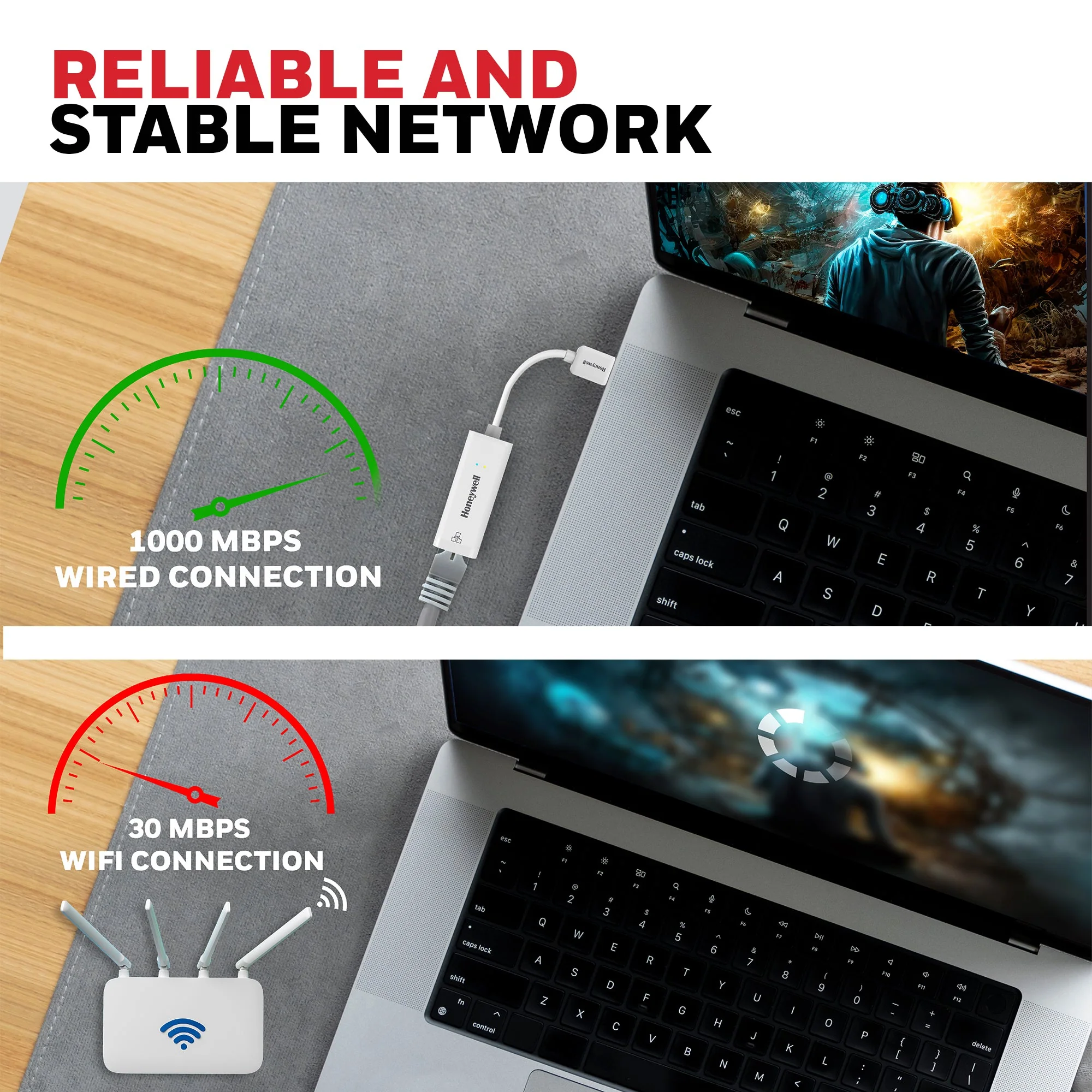 USB 3.1 to Gigabit Ethernet Adapter - Image 3