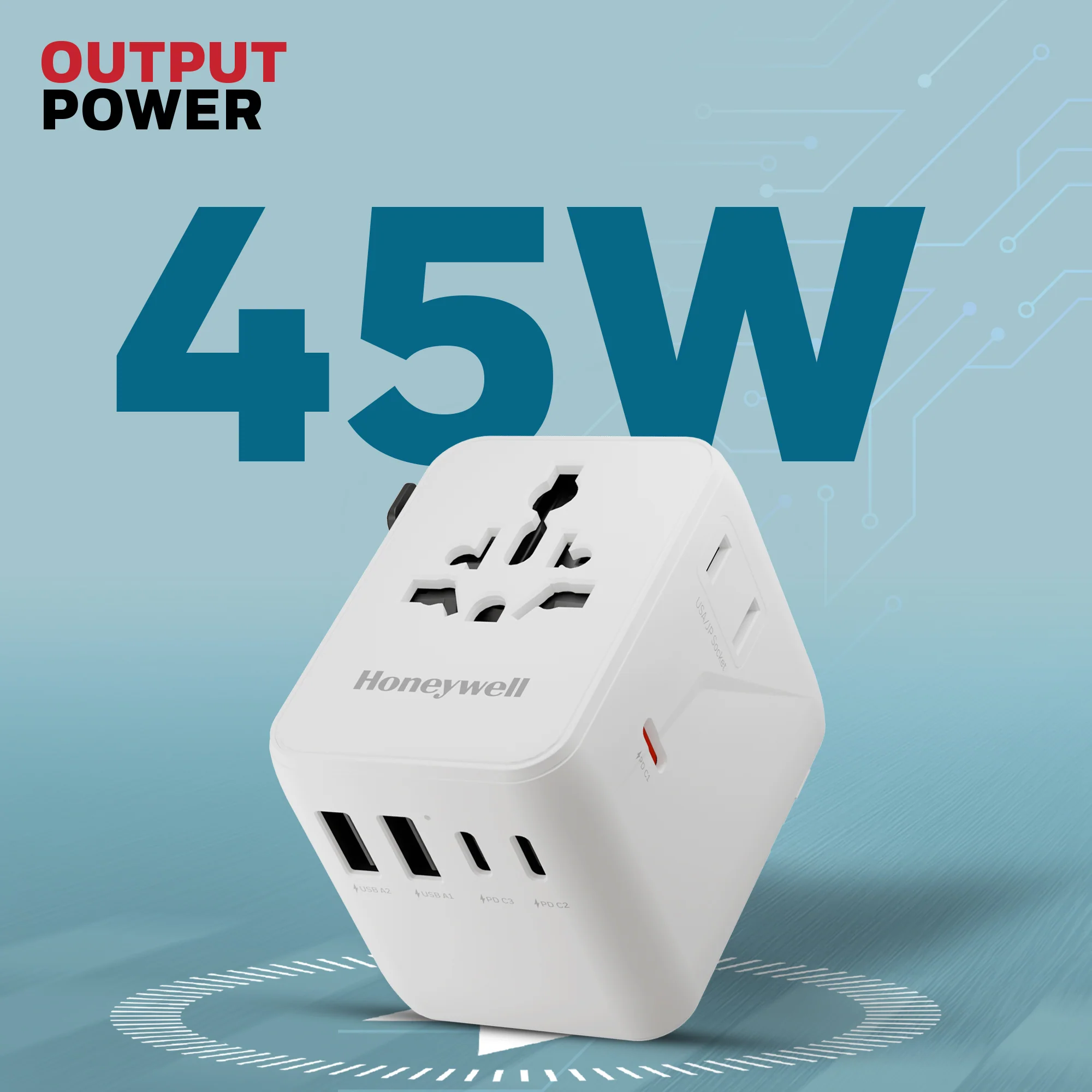 World Travel Adapter - 45W - Image 5