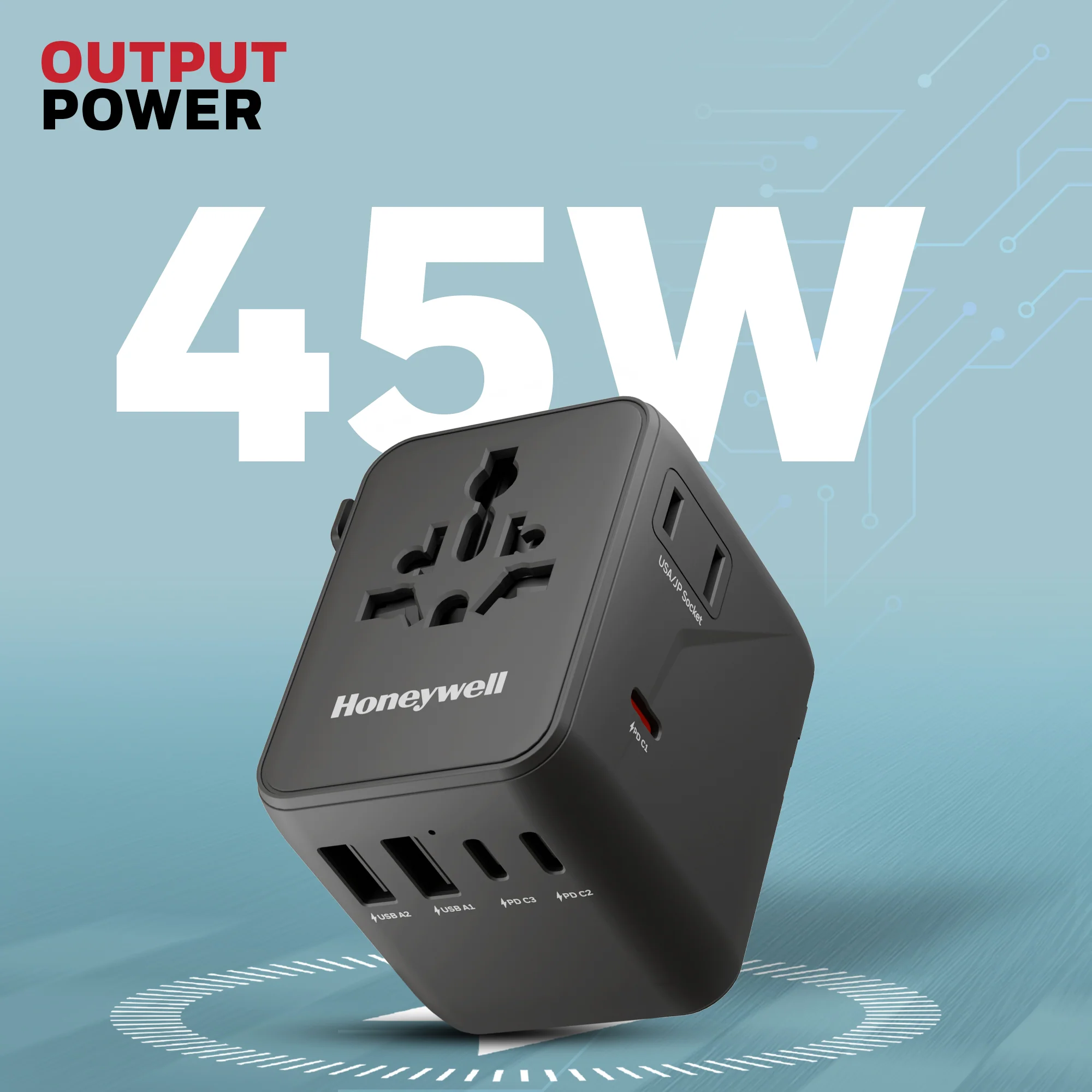 World Travel Adapter - 45W - Image 5