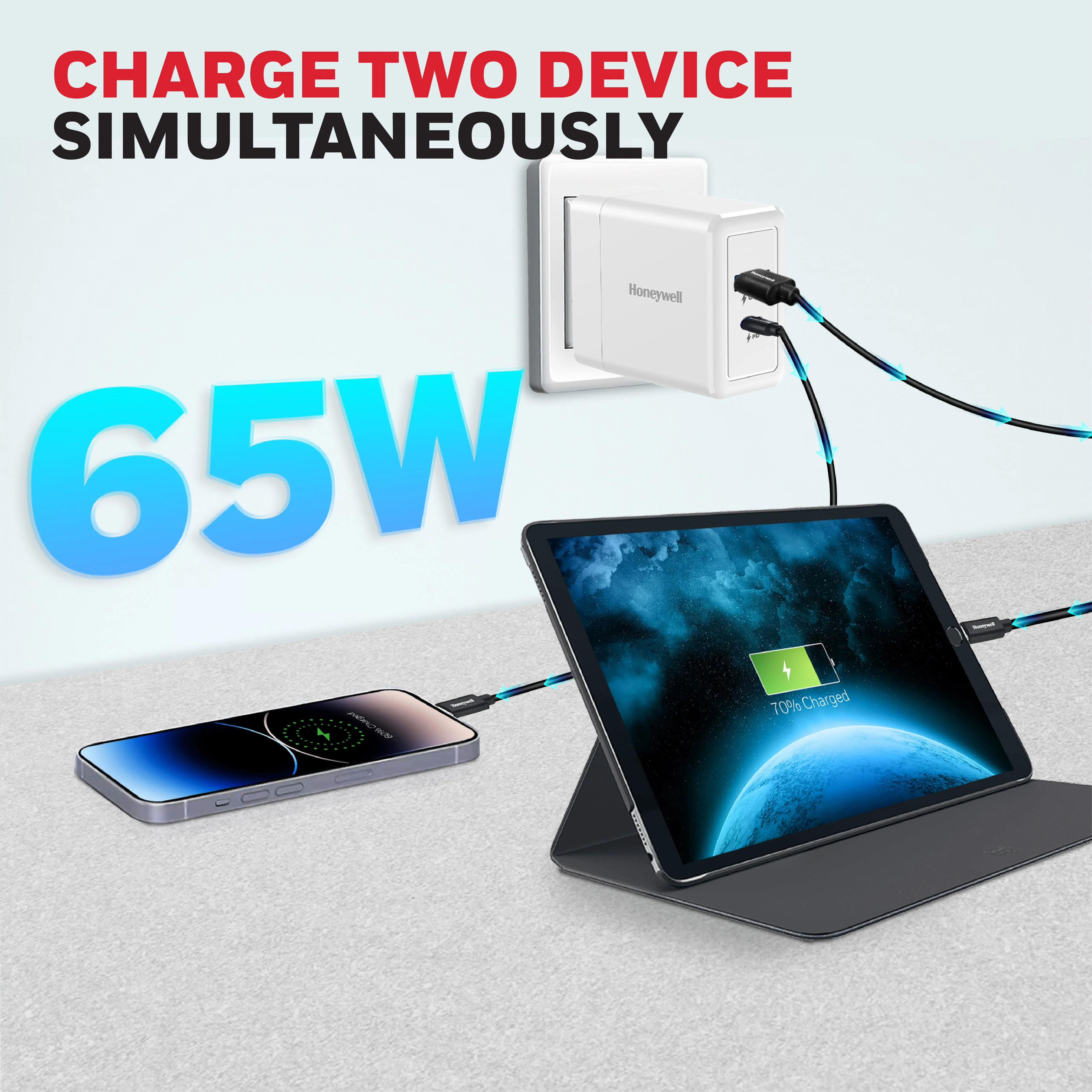 Zest Charger - GaN 65W (USB & Type C) - Image 5